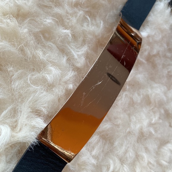 H&M Waist Belt w/ Rectangular Metal Front Plate - Picture 6 of 6